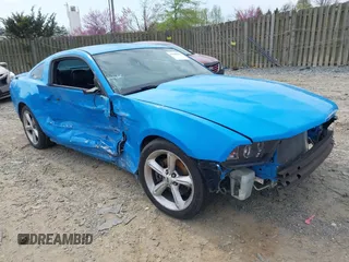2010 Ford Mustang GT with VIN 1ZVBP8CH8A5101616, listed as a IAAI auction lot 41988653 with 149,042 mi miles and . Bid and sale history available at DreamBid. Image 1.