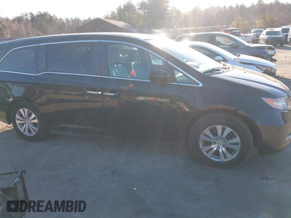 2017 Honda Odyssey SE with VIN 5FNRL5H32HB020340, listed as a IAAI auction lot 41884146 with 45,822 mi miles and . Bid and sale history available at carsss.com. Image 14.