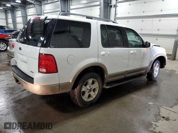 2003 Ford Explorer z VIN 1FMZU84K33ZB53800, wystawiony jako Copart lot #46228105 z przebiegiem 185 178 mil mil oraz Nie do naprawy • Non repairable. Historia ofert i sprzedaży dostępna na DreamBid. Obrazek 3.