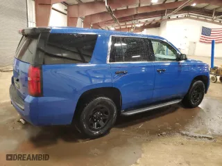 2018 Chevrolet Tahoe Commercial with VIN 1GNSKDECXJR316801, listed as a Copart auction lot 44436095 with 89,687 mi miles and Clean Title. Bid and sale history available at carsss.com. Image 3.