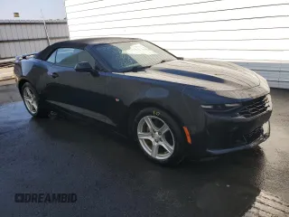 2020 Chevrolet Camaro 1LT with VIN 1G1FB3DX5L0111296, listed as a Copart auction lot 82791704 with 35,250 mi miles and Salvage Title. Bid and sale history available at carsss.com. Image 4.