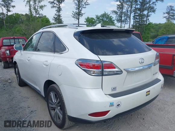 2015 Lexus RX 350 with VIN 2T2ZK1BA9FC163706, listed as a IAAI auction lot 42065373 with 180,297 mi miles and . Bid and sale history available at DreamBid. Image 3.