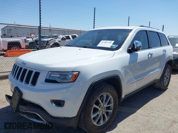 2014 Jeep Grand Cherokee Limited with VIN 1C4RJEBG6EC453833, listed as a IAAI auction lot 41901390 with 148,576 mi miles and . Bid and sale history available at DreamBid. Image 18.