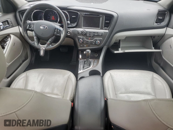 2013 Kia Optima EX with VIN 5XXGN4A77DG254604, listed as a Copart auction lot 62791005 with 183,550 mi miles and Clean title. Bid and sale history available at DreamBid. Image 8.