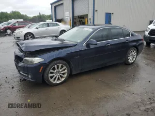 2016 BMW 5 Series 535i xDrive with VIN WBA5B3C5XGG252703, listed as a Copart auction lot 57754425 with 159,036 mi miles and Salvage title. Bid and sale history available at DreamBid. Image 1.