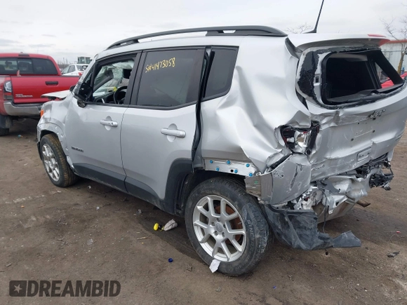 2019 Jeep Renegade Altitude with VIN ZACNJBBB6KPK20878, listed as a IAAI auction lot 41473058 with 40,699 mi miles and . Bid and sale history available at DreamBid. Image 3.