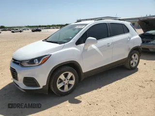 2020 Chevrolet Trax LT with VIN KL7CJLSB8LB040892, listed as a Copart auction lot 52601495 with 74,921 mi miles and Salvage Title. Bid and sale history available at carsss.com. Image 1.