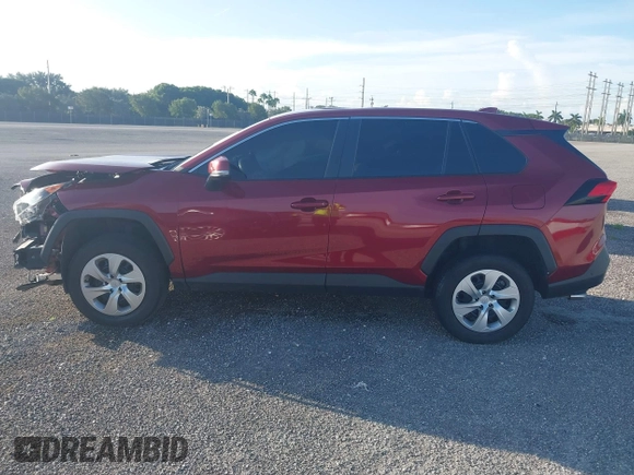 2022 Toyota RAV4 LE with VIN 2T3K1RFV5NW196016, listed as a IAAI auction lot 39931229 with 55,045 mi miles and . Bid and sale history available at DreamBid. Image 14.