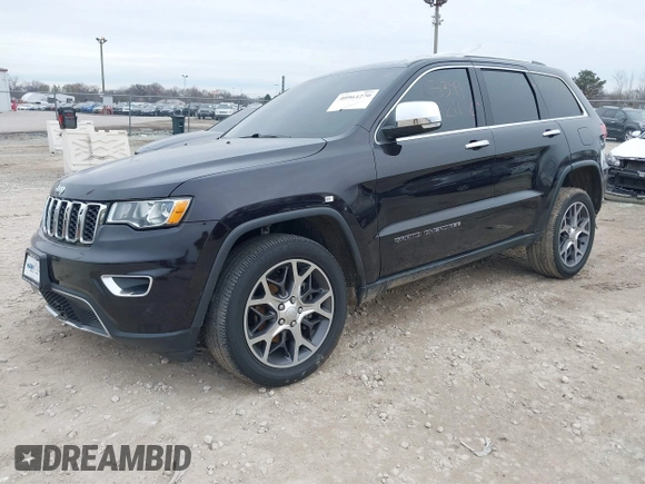2019 Jeep Grand Cherokee Limited X with VIN 1C4RJFBG3KC637211, listed as a IAAI auction lot 40964270 with 41,611 mi miles and . Bid and sale history available at DreamBid. Image 2.