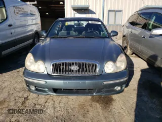 2005 Hyundai Sonata GLS with VIN KMHWF35H05A173460, listed as a Copart auction lot 80047394 with 116,281 mi miles and Salvage Title. Bid and sale history available at carsss.com. Image 5.