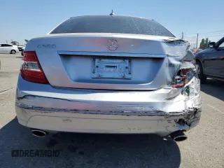 2008 Mercedes-Benz C 300 Sport with VIN WDDGF54X98F176691, listed as a Copart auction lot 65635075 with 128,567 mi miles and Salvage title. Bid and sale history available at DreamBid. Image 6.