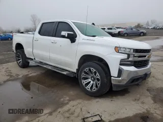 2021 Chevrolet Silverado 1500 LT with VIN 3GCUYDET6MG120259, listed as a Copart auction lot 88009355 with 138,923 mi miles and Salvage Title. Bid and sale history available at carsss.com. Image 4.