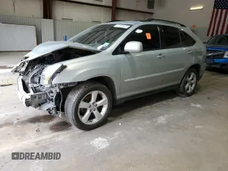 2005 Lexus RX 330 with VIN 2T2GA31U15C020572, listed as a Copart auction lot 51108475 with 213,573 mi miles and Salvage Title. Bid and sale history available at carsss.com. Image 1.