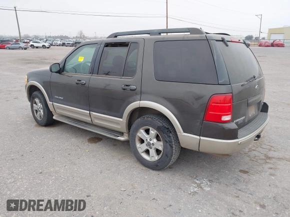 2005 Ford Explorer Eddie Bauer with VIN 1FMDU64K15ZA24990, listed as a IAAI auction lot 41551385 with 162,368 mi miles and . Bid and sale history available at DreamBid. Image 3.