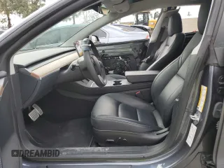 2023 Tesla Model 3 Performance with VIN 5YJ3E1EC9PF633549, listed as a Copart auction lot 48908755 with 23,034 mi miles and Salvage Title. Bid and sale history available at carsss.com. Image 7.