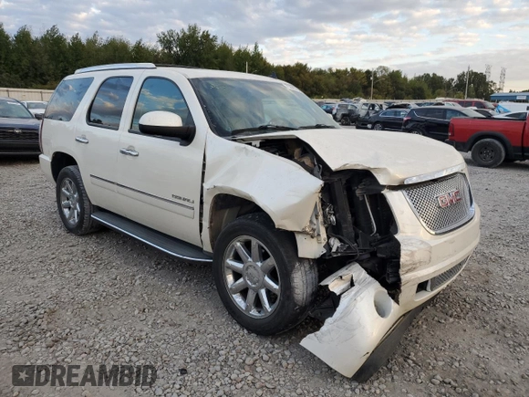 2011 GMC Yukon Denali with VIN 1GKS1EEF2BR243215, listed as a Copart auction lot 75840764 with 187,468 mi miles and Salvage Title. Bid and sale history available at carsss.com. Image 4.