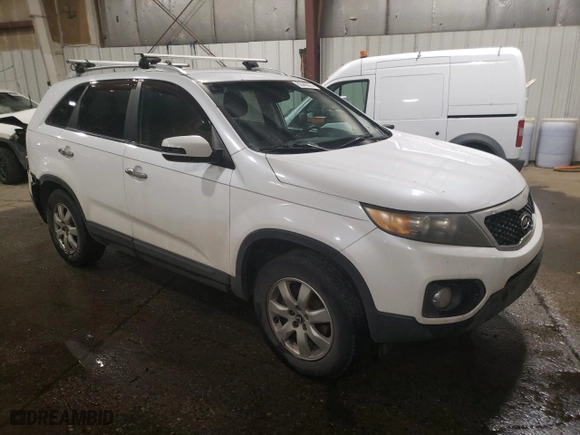 2011 Kia Sorento LX with VIN 5XYKT3A17BG107729, listed as a Copart auction lot 51868015 with 250,239 mi miles and Non Repairable. Bid and sale history available at carsss.com. Image 4.