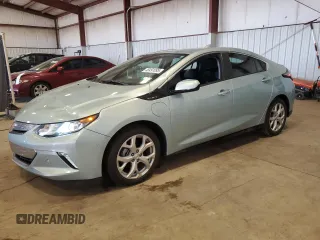 2018 Chevrolet Volt Premier with VIN 1G1RB6S50JU116900, listed as a Copart auction lot 48491095 with 60,352 mi miles and Salvage Title. Bid and sale history available at carsss.com. Image 1.