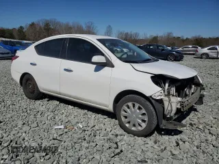 2014 Nissan Versa SV with VIN 3N1CN7AP4EL804009, listed as a Copart auction lot 48556215 with 146,875 mi miles and Salvage Title. Bid and sale history available at carsss.com. Image 4.