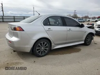 2017 Mitsubishi Lancer ES with VIN JA32U2FUXHU007558, listed as a Copart auction lot 47602055 with 156,130 mi miles and Salvage Title. Bid and sale history available at carsss.com. Image 3.