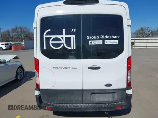 2024 Ford Transit Passenger XL with VIN 1FBAX2C89PKB52360, listed as a IAAI auction lot 41381594 with 43,067 mi miles and . Bid and sale history available at DreamBid. Image 16.