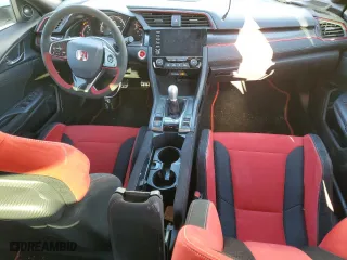 2021 Honda Civic Type R Touring with VIN SHHFK8G72MU205055, listed as a Copart auction lot 81995414 with 14,990 mi miles and Salvage Title. Bid and sale history available at carsss.com. Image 8.