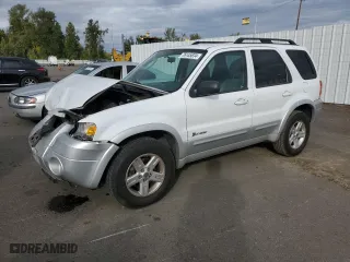 2007 Ford Escape Hybrid with VIN 1FMCU59HX7KB98751, listed as a Copart auction lot 76145834 with 133,185 mi miles and Salvage Title. Bid and sale history available at carsss.com. Image 1.
