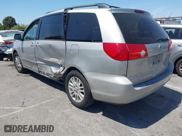 2008 Toyota Sienna XLE with VIN 5TDZK22C08S206819, listed as a IAAI auction lot 42093255 with 169,835 mi miles and . Bid and sale history available at DreamBid. Image 3.