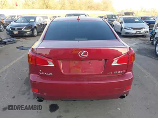 2010 Lexus IS 250 with VIN JTHCF5C26A5041659, listed as a IAAI auction lot 41349489 with Not provided miles and . Bid and sale history available at DreamBid. Image 16.
