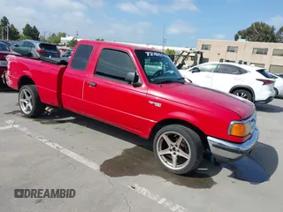 1995 Ford Ranger XL with VIN 1FTCR14A2SPA40778, listed as a IAAI auction lot 42114116 with 212,314 mi miles and . Bid and sale history available at carsss.com. Image 1.