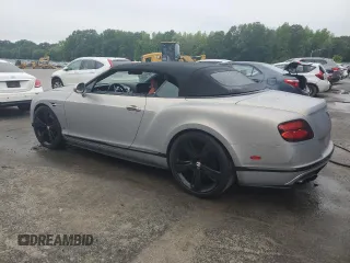 2017 Bentley Continental GT S with VIN SCBGH3ZA3HC064230, listed as a Copart auction lot 61330525 with 38,920 mi miles and Salvage title. Bid and sale history available at DreamBid. Image 2.
