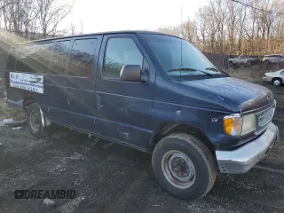 2001 Ford Econoline Passenger XL with VIN 1FBSS31L41HA97689, listed as a Copart auction lot 42326915 with 131,072 mi miles and Salvage title. Bid and sale history available at DreamBid. Image 4.