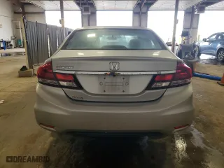 2013 Honda Civic Sdn LX with VIN 2HGFB2F58DH581270, listed as a Copart auction lot 50869375 with 71,286 mi miles and Salvage Title. Bid and sale history available at carsss.com. Image 6.