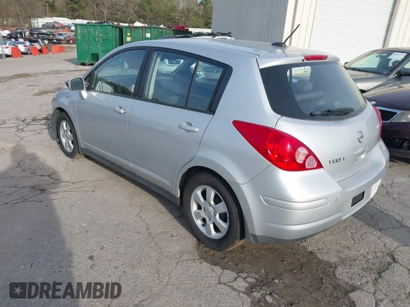 2007 Nissan Versa 1.8 S with VIN 3N1BC13E97L383742, listed as a IAAI auction lot 41724687 with 294,413 mi miles. Bid and sale history available at carsss.com. Image 3.