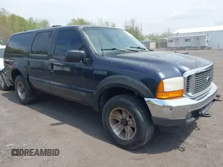 2000 Ford Excursion XLT with VIN 1FMNU41S4YED77720, listed as a IAAI auction lot 42134089 with 116,199 mi miles and . Bid and sale history available at DreamBid. Image 1.