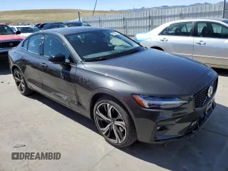 2024 Volvo S60 Plus Dark Theme with VIN 7JRL12TL8RG294538, listed as a Copart auction lot 49538014 with 667 mi miles and Salvage Title. Bid and sale history available at carsss.com. Image 4.