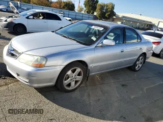 2002 Acura TL Type S w/Navigation with VIN 19UUA56982A035837, listed as a Copart auction lot 79506194 with 201,706 mi miles and Salvage Title. Bid and sale history available at carsss.com. Image 1.