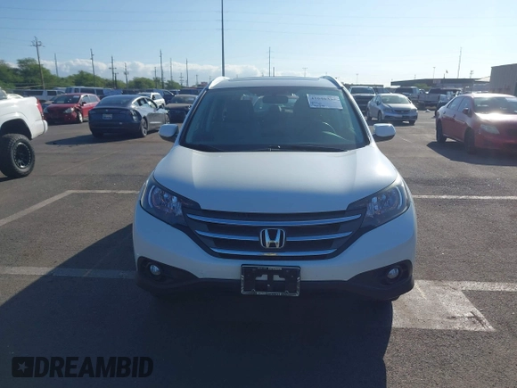 2012 Honda CR-V EX-L with VIN 5J6RM3H74CL048127, listed as a IAAI auction lot 41646337 with 91,558 mi miles. Bid and sale history available at carsss.com. Image 12.