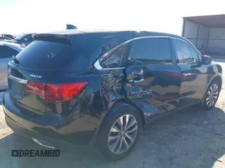 2014 Acura MDX Tech Pkg with VIN 5FRYD3H47EB014095, listed as a IAAI auction lot 41723865 with 99,790 mi miles. Bid and sale history available at carsss.com. Image 4.