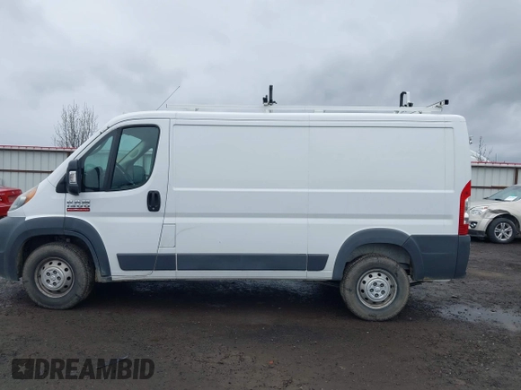 2018 Ram ProMaster Cargo with VIN 3C6TRVAG8JE136842, listed as a IAAI auction lot 41911718 with 125,801 mi miles and . Bid and sale history available at DreamBid. Image 14.