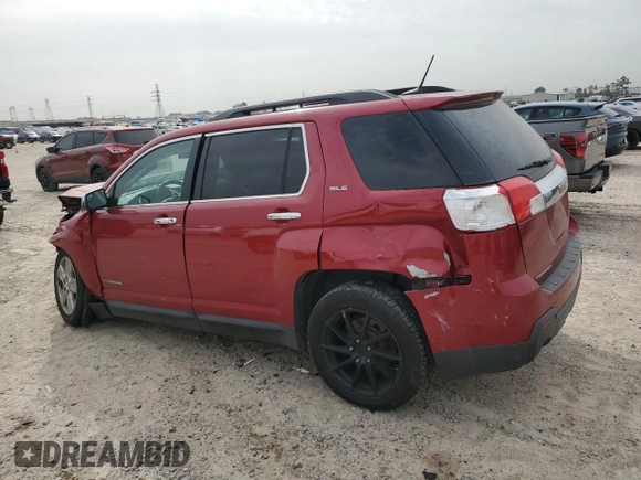 2014 GMC Terrain SLE with VIN 2GKFLRE36E6269213, listed as a Copart auction lot 47966185 with 87,880 mi miles and Salvage title. Bid and sale history available at DreamBid. Image 2.