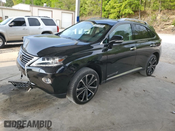 2015 Lexus RX 350 with VIN 2T2BK1BA4FC306322, listed as a Copart auction lot 53113505 with 93,072 mi miles and Salvage Title. Bid and sale history available at DreamBid. Image 1.