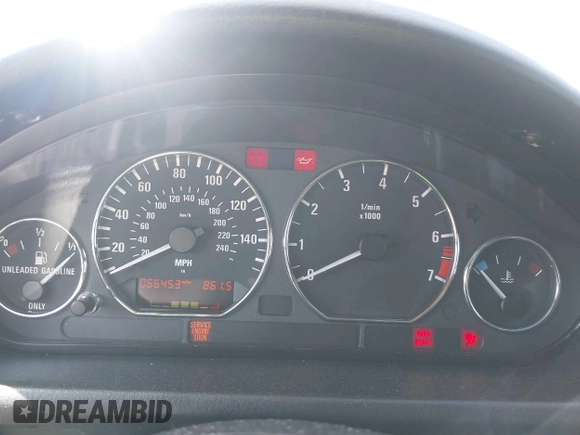 2001 BMW Z3 3.0 with VIN WBACK73431LM13087, listed as a IAAI auction lot 42394184 with 66,453 mi miles and . Bid and sale history available at DreamBid. Image 7.