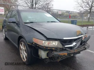 2005 Acura TSX with VIN JH4CL968X5C003238, listed as a IAAI auction lot 41956421 with 213,346 mi miles. Bid and sale history available at carsss.com. Image 1.