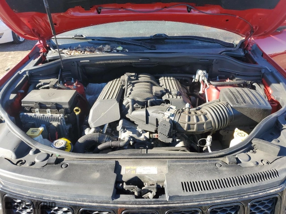 2021 Jeep Grand Cherokee SRT with VIN 1C4RJFDJ8MC529839, listed as a Copart auction lot 80329054 with 29,526 mi miles and Salvage Title. Bid and sale history available at carsss.com. Image 12.