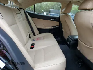 2015 Lexus IS 250 with VIN JTHBF1D2XF5057308, listed as a Copart auction lot 50145615 with 192,719 mi miles and Salvage title. Bid and sale history available at DreamBid. Image 10.