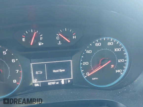 2018 Chevrolet Malibu LS with VIN 1G1ZB5ST5JF101063, listed as a IAAI auction lot 41854886 with 92,707 mi miles and . Bid and sale history available at DreamBid. Image 7.