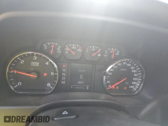 2016 GMC Sierra 1500 with VIN 3GTP1LEH1GG109195, listed as a Copart auction lot 48950995 with 176,493 mi miles and Salvage Title. Bid and sale history available at DreamBid. Image 9.