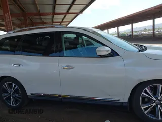 2018 Nissan Pathfinder SL with VIN 5N1DR2MM4JC617154, listed as a IAAI auction lot 41949176 with 47,955 mi miles. Bid and sale history available at carsss.com. Image 13.