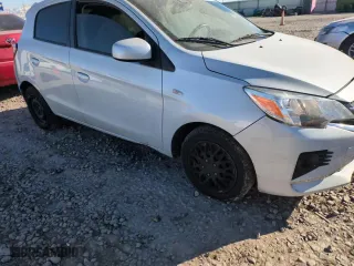 2022 Mitsubishi Mirage ES with VIN ML32AUHJ7NH008702, listed as a Copart auction lot 41927095 with 48,532 mi miles and Salvage Title. Bid and sale history available at carsss.com. Image 10.